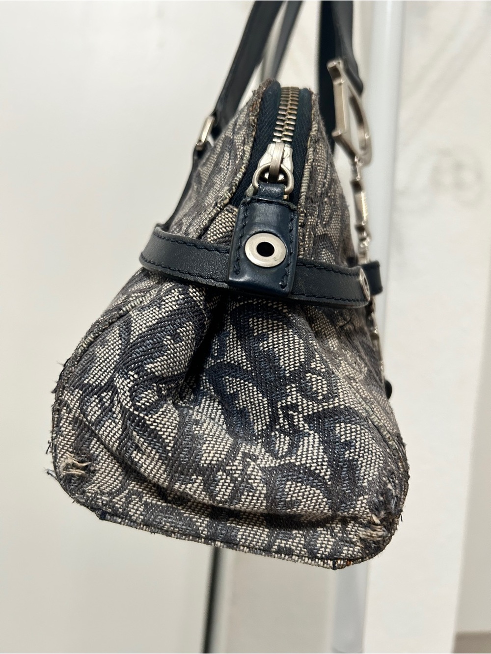Christian Dior Trotter canvas shoulder bag - Picture 8 of 16